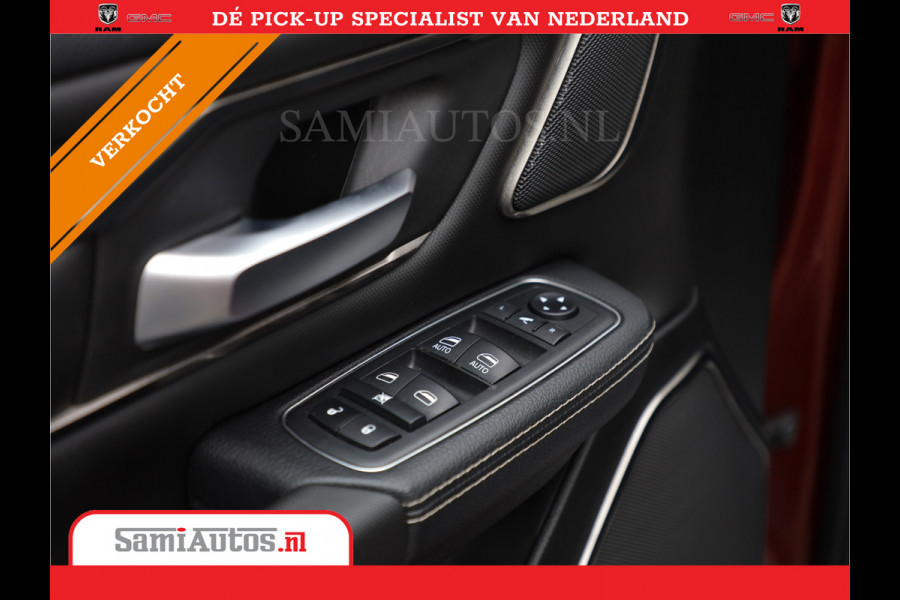 Dodge Ram 1500 SPORT | MARGE BTW VRIJ | MWK KLEP | ADAPTIVE CRUISE | 5.7 V8 HEMI 4X4 | PANORAMA DAK | 360 CAMERA RONDOM ZICHT | DUBBELE CABINE | 5 PERSOONS | LET OP! UNIEK BTW VRIJ MARGE !