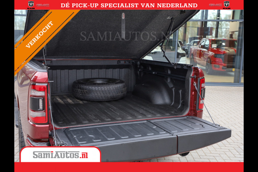 Dodge Ram 1500 SPORT | MARGE BTW VRIJ | MWK KLEP | ADAPTIVE CRUISE | 5.7 V8 HEMI 4X4 | PANORAMA DAK | 360 CAMERA RONDOM ZICHT | DUBBELE CABINE | 5 PERSOONS | LET OP! UNIEK BTW VRIJ MARGE !