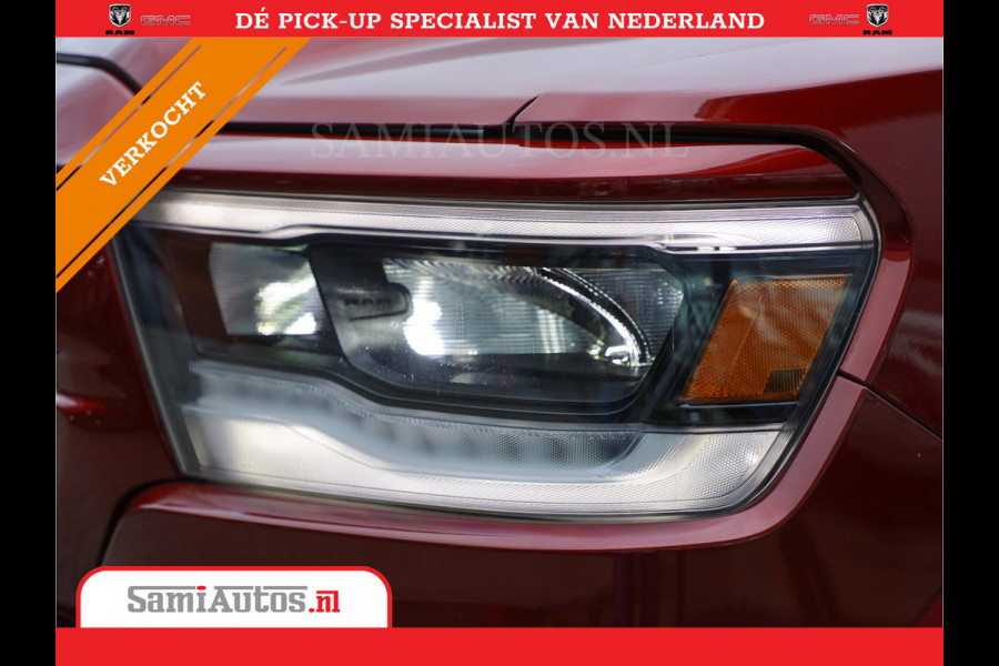 Dodge Ram 1500 SPORT | MARGE BTW VRIJ | MWK KLEP | ADAPTIVE CRUISE | 5.7 V8 HEMI 4X4 | PANORAMA DAK | 360 CAMERA RONDOM ZICHT | DUBBELE CABINE | 5 PERSOONS | LET OP! UNIEK BTW VRIJ MARGE !