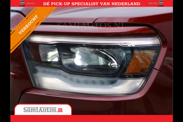 Dodge Ram 1500 SPORT | MARGE BTW VRIJ | MWK KLEP | ADAPTIVE CRUISE | 5.7 V8 HEMI 4X4 | PANORAMA DAK | 360 CAMERA RONDOM ZICHT | DUBBELE CABINE | 5 PERSOONS | LET OP! UNIEK BTW VRIJ MARGE !
