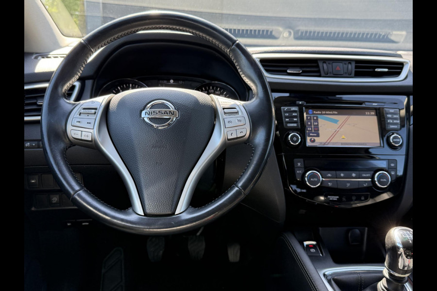 Nissan QASHQAI 1.2 Business Edition Panodak,Trekhaak,Navi,360 Camera,Stoelverwarming,Leder,116pk,Pdc V+A,Nieuwe Apk bij Aflevering