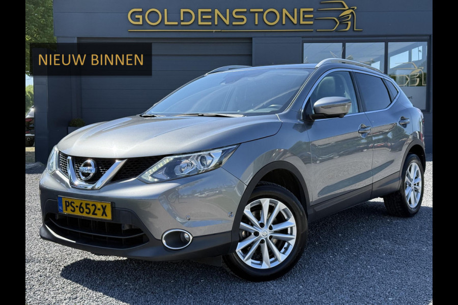 Nissan QASHQAI 1.2 Business Edition Panodak,Trekhaak,Navi,360 Camera,Stoelverwarming,Leder,116pk,Pdc V+A,Nieuwe Apk bij Aflevering