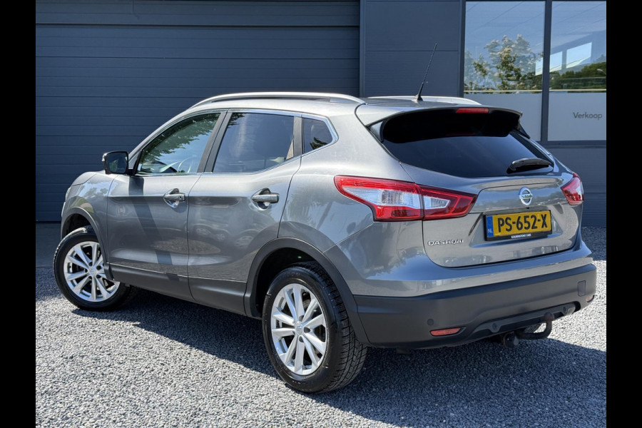 Nissan QASHQAI 1.2 Business Edition Panodak,Trekhaak,Navi,360 Camera,Stoelverwarming,Leder,116pk,Pdc V+A,Nieuwe Apk bij Aflevering