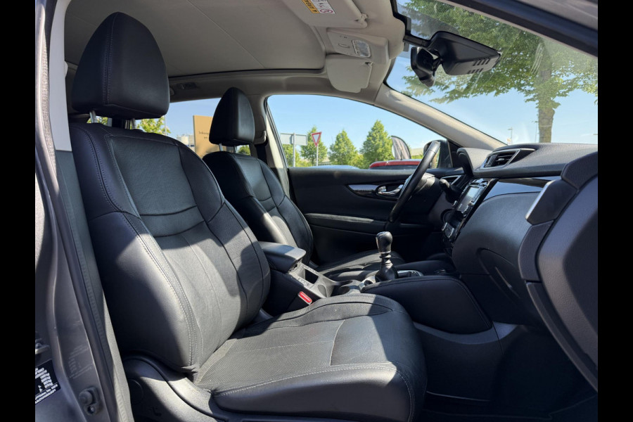 Nissan QASHQAI 1.2 Business Edition Panodak,Trekhaak,Navi,360 Camera,Stoelverwarming,Leder,116pk,Pdc V+A,Nieuwe Apk bij Aflevering