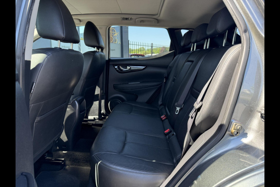 Nissan QASHQAI 1.2 Business Edition Panodak,Trekhaak,Navi,360 Camera,Stoelverwarming,Leder,116pk,Pdc V+A,Nieuwe Apk bij Aflevering