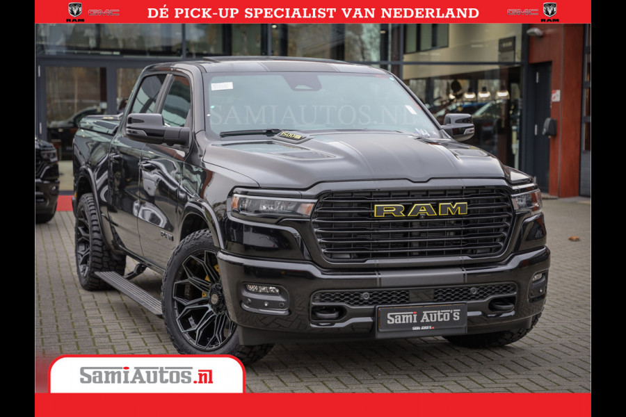 Dodge Ram 1500 Night Premium | Full Option | De Meest Luxe Pick-Up in zijn Klasse | Comfortabele Dubbele Cabine met Royale 5 Zitplaatsen | BPM vrij | Nu Leverbaar uit Voorraad | Voorraad Nr 2288 - 4952
