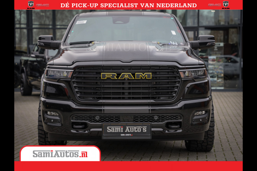 Dodge Ram 1500 Night Premium | Full Option | De Meest Luxe Pick-Up in zijn Klasse | Comfortabele Dubbele Cabine met Royale 5 Zitplaatsen | BPM vrij | Nu Leverbaar uit Voorraad | Voorraad Nr 2288 - 4952