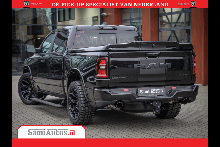 Dodge Ram 1500 Night Premium | Full Option | De Meest Luxe Pick-Up in zijn Klasse | Comfortabele Dubbele Cabine met Royale 5 Zitplaatsen | BPM vrij | Nu Leverbaar uit Voorraad | Voorraad Nr 2288 - 4952