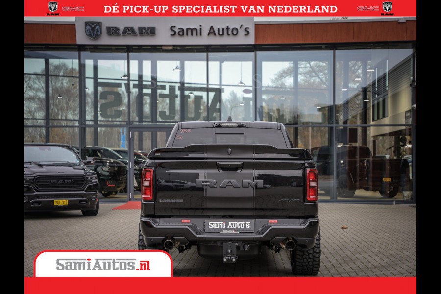 Dodge Ram 1500 Night Premium | Full Option | De Meest Luxe Pick-Up in zijn Klasse | Comfortabele Dubbele Cabine met Royale 5 Zitplaatsen | BPM vrij | Nu Leverbaar uit Voorraad | Voorraad Nr 2288 - 4952