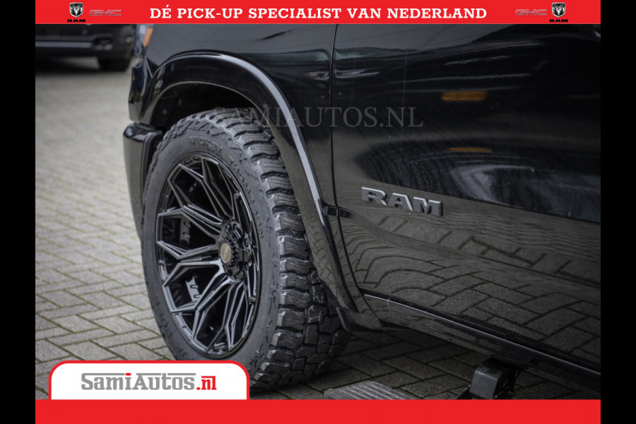 Dodge Ram 1500 Night Premium | Full Option | De Meest Luxe Pick-Up in zijn Klasse | Comfortabele Dubbele Cabine met Royale 5 Zitplaatsen | BPM vrij | Nu Leverbaar uit Voorraad | Voorraad Nr 2288 - 4952