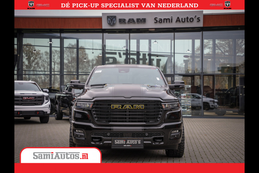 Dodge Ram 1500 Night Premium | Full Option | De Meest Luxe Pick-Up in zijn Klasse | Comfortabele Dubbele Cabine met Royale 5 Zitplaatsen | BPM vrij | Nu Leverbaar uit Voorraad | Voorraad Nr 2288 - 4952