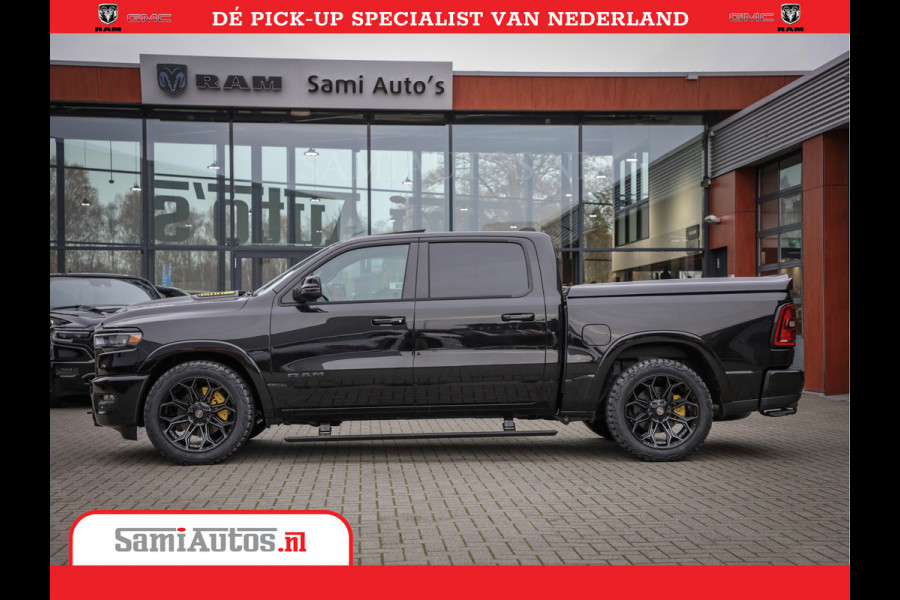 Dodge Ram 1500 Night Premium | Full Option | De Meest Luxe Pick-Up in zijn Klasse | Comfortabele Dubbele Cabine met Royale 5 Zitplaatsen | BPM vrij | Nu Leverbaar uit Voorraad | Voorraad Nr 2288 - 4952