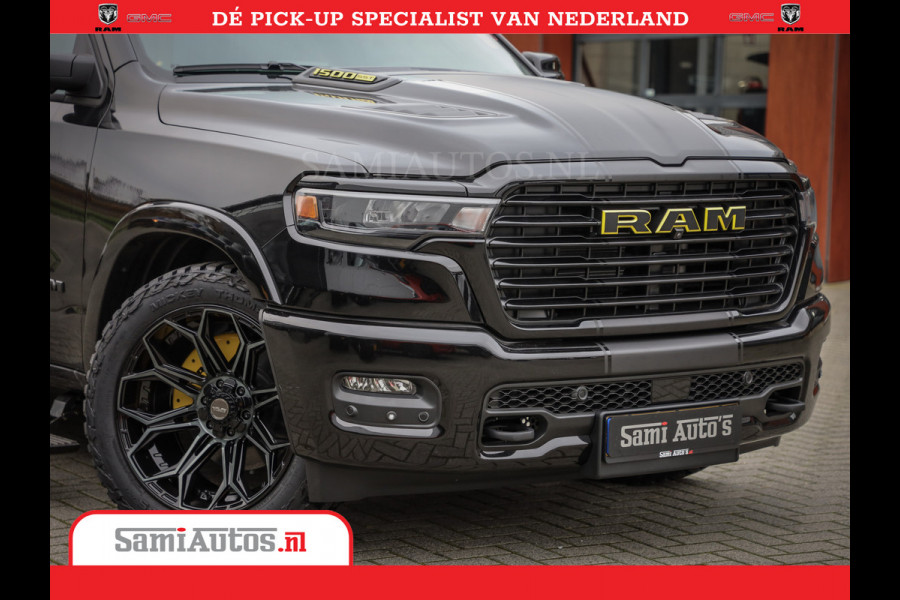 Dodge Ram 1500 Night Premium | Full Option | De Meest Luxe Pick-Up in zijn Klasse | Comfortabele Dubbele Cabine met Royale 5 Zitplaatsen | BPM vrij | Nu Leverbaar uit Voorraad | Voorraad Nr 2288 - 4952