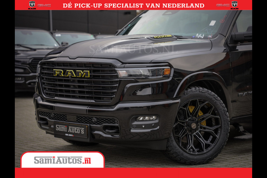 Dodge Ram 1500 Night Premium | Full Option | De Meest Luxe Pick-Up in zijn Klasse | Comfortabele Dubbele Cabine met Royale 5 Zitplaatsen | BPM vrij | Nu Leverbaar uit Voorraad | Voorraad Nr 2288 - 4952