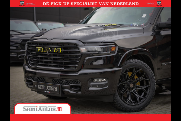 Dodge Ram 1500 Night Premium | Full Option | De Meest Luxe Pick-Up in zijn Klasse | Comfortabele Dubbele Cabine met Royale 5 Zitplaatsen | BPM vrij | Nu Leverbaar uit Voorraad | Voorraad Nr 2288 - 4952