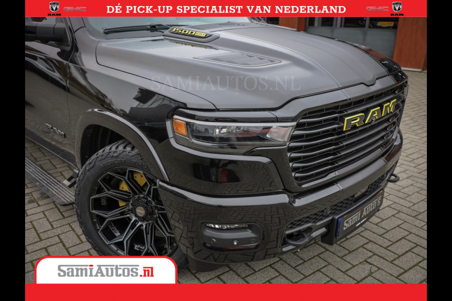 Dodge Ram 1500 Night Premium | Full Option | De Meest Luxe Pick-Up in zijn Klasse | Comfortabele Dubbele Cabine met Royale 5 Zitplaatsen | BPM vrij | Nu Leverbaar uit Voorraad | Voorraad Nr 2288 - 4952