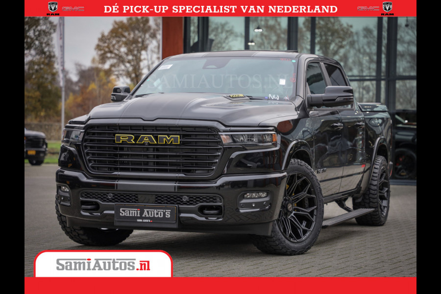 Dodge Ram 1500 Night Premium | Full Option | De Meest Luxe Pick-Up in zijn Klasse | Comfortabele Dubbele Cabine met Royale 5 Zitplaatsen | BPM vrij | Nu Leverbaar uit Voorraad | Voorraad Nr 2288 - 4952