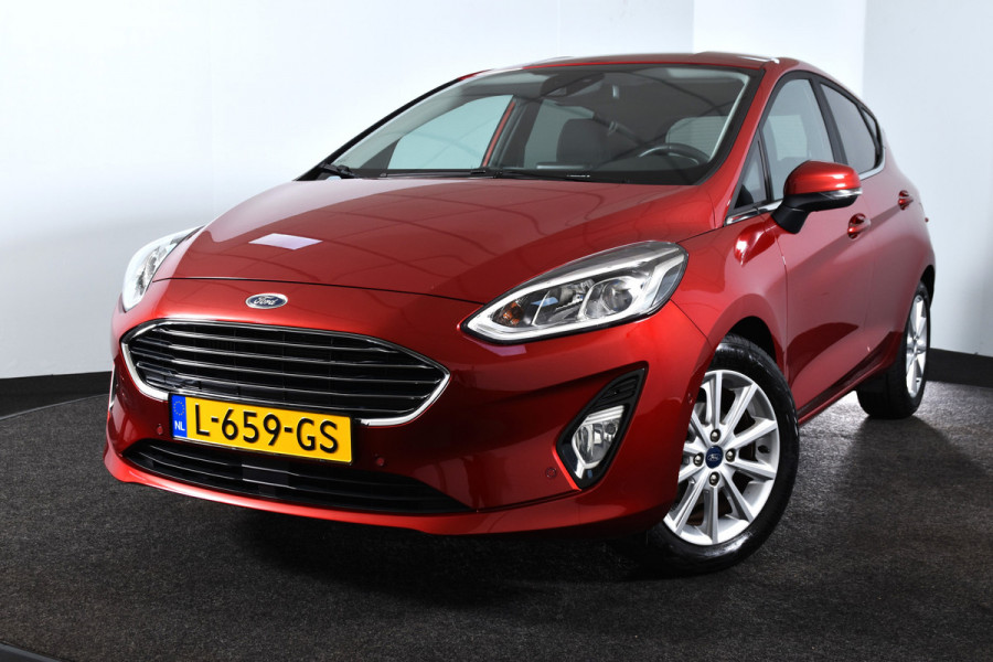 Ford Fiesta 1.0 EcoBoost 120 PK Hybrid Titanium X ( Org. NL) | Bang & Olufsen | Winter Pack | Adapt. Cruise | PDC | Camera | NAV + App. Connect | LED | ECC | DAB | LM 16" |