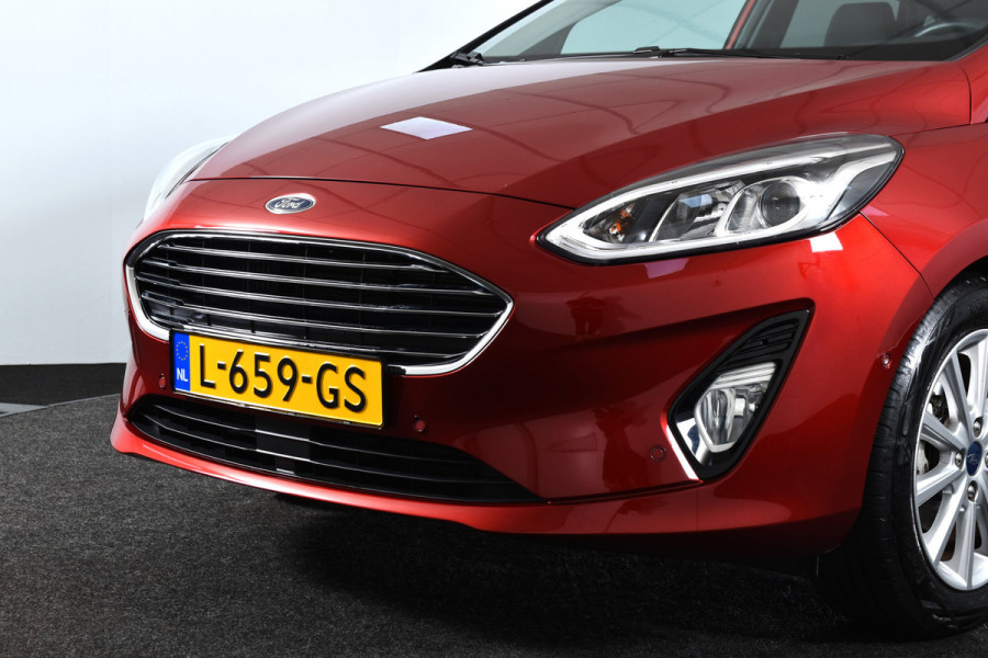 Ford Fiesta 1.0 EcoBoost 120 PK Hybrid Titanium X ( Org. NL) | Bang & Olufsen | Winter Pack | Adapt. Cruise | PDC | Camera | NAV + App. Connect | LED | ECC | DAB | LM 16" |