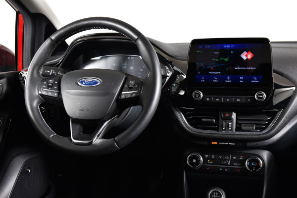 Ford Fiesta 1.0 EcoBoost 120 PK Hybrid Titanium X ( Org. NL) | Bang & Olufsen | Winter Pack | Adapt. Cruise | PDC | Camera | NAV + App. Connect | LED | ECC | DAB | LM 16" |