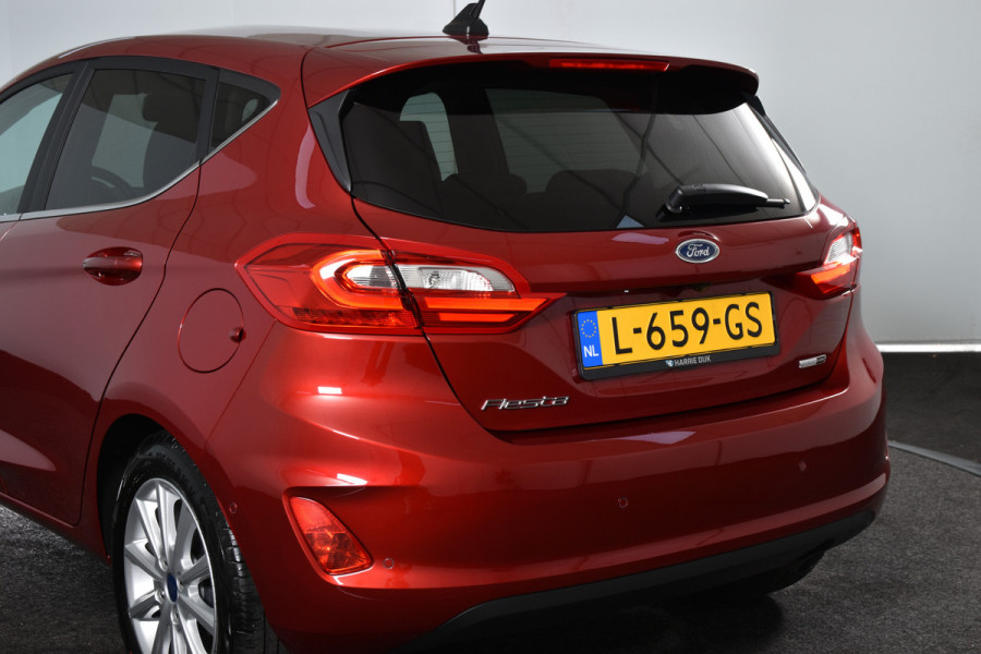 Ford Fiesta 1.0 EcoBoost 120 PK Hybrid Titanium X ( Org. NL) | Bang & Olufsen | Winter Pack | Adapt. Cruise | PDC | Camera | NAV + App. Connect | LED | ECC | DAB | LM 16" |