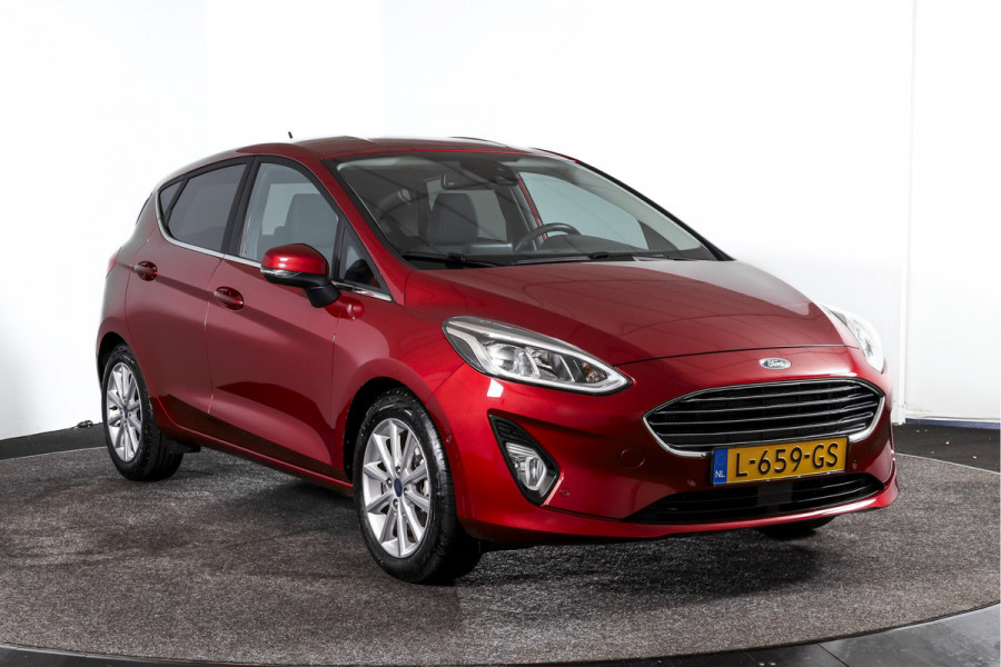 Ford Fiesta 1.0 EcoBoost 120 PK Hybrid Titanium X ( Org. NL) | Bang & Olufsen | Winter Pack | Adapt. Cruise | PDC | Camera | NAV + App. Connect | LED | ECC | DAB | LM 16" |