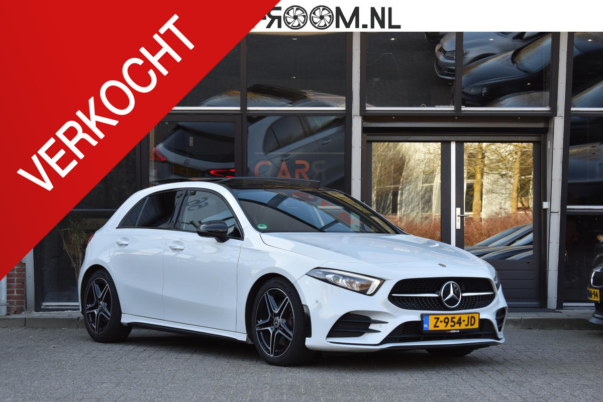Mercedes-Benz A-Klasse 220 Premium Plus Pano Amg Sfeerverlichting Mercedes-Benz A-Klasse 220 Premium Plus Pano Amg Sfeerverlichting
