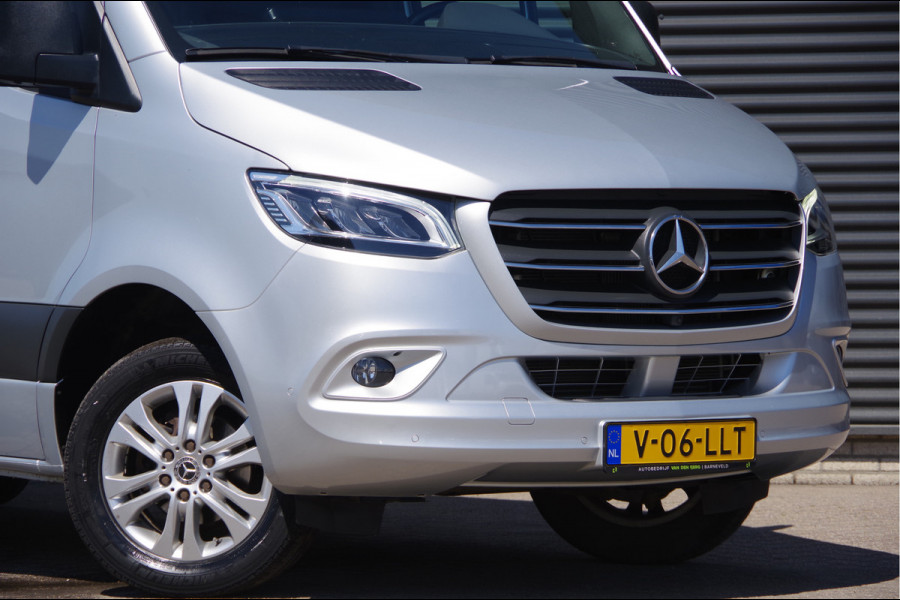Mercedes-Benz Sprinter 319 3.0 CDI V6 L2H2 AUT. LED, LEDER, 3.5T TREKHAAK, ADAPT. CRUISE, 360 CAMERA, MBUX 10'', MISTLAMPEN, CLIMA, PARKEERSENSOREN, AP