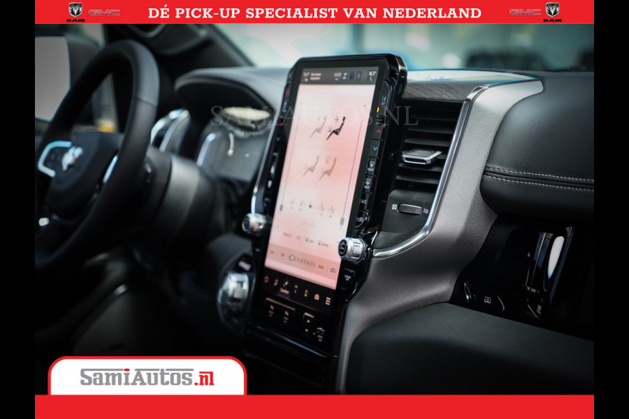 Dodge Ram 1500 Night Premium | Full Option | De Meest Luxe Pick-Up in zijn Klasse | Comfortabele Dubbele Cabine met Royale 5 Zitplaatsen | BPM vrij | Nu Leverbaar uit Voorraad | Voorraad Nr 2283 - 3326