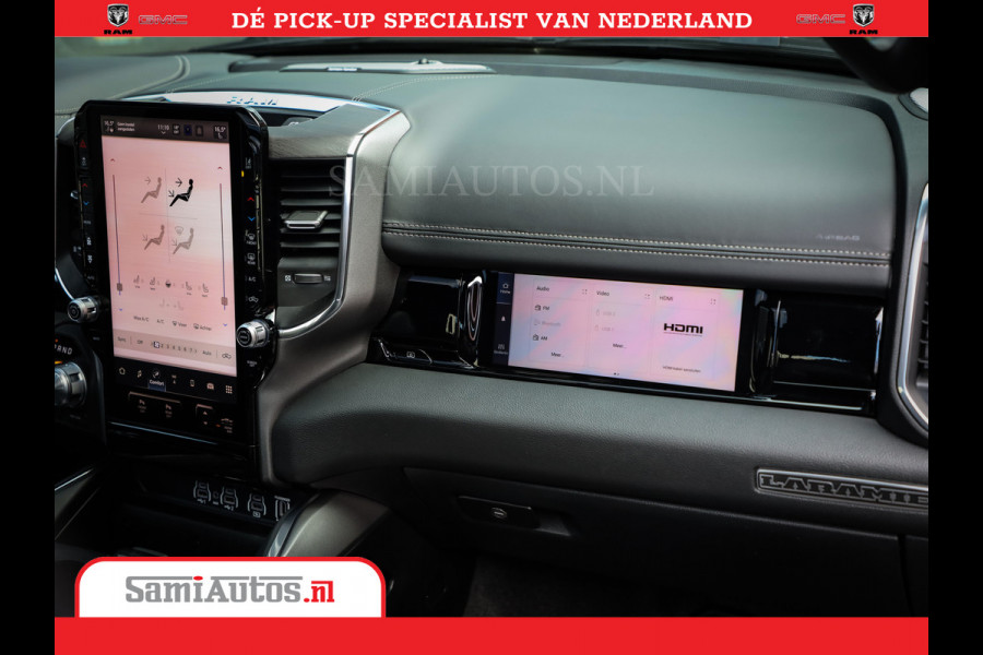 Dodge Ram 1500 Night Premium | Full Option | De Meest Luxe Pick-Up in zijn Klasse | Comfortabele Dubbele Cabine met Royale 5 Zitplaatsen | BPM vrij | Nu Leverbaar uit Voorraad | Voorraad Nr 2283 - 3326