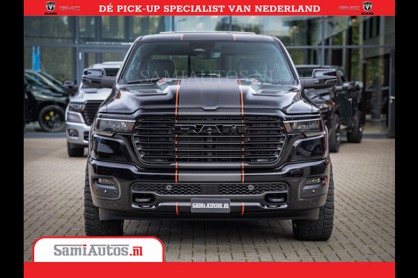 Dodge Ram 1500 Night Premium | Full Option | De Meest Luxe Pick-Up in zijn Klasse | Comfortabele Dubbele Cabine met Royale 5 Zitplaatsen | BPM vrij | Nu Leverbaar uit Voorraad | Voorraad Nr 2283 - 3326