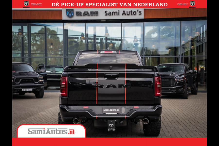 Dodge Ram 1500 Night Premium | Full Option | De Meest Luxe Pick-Up in zijn Klasse | Comfortabele Dubbele Cabine met Royale 5 Zitplaatsen | BPM vrij | Nu Leverbaar uit Voorraad | Voorraad Nr 2283 - 3326