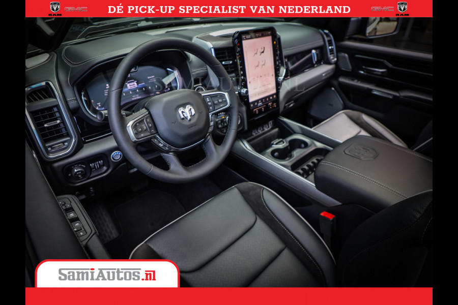 Dodge Ram 1500 Night Premium | Full Option | De Meest Luxe Pick-Up in zijn Klasse | Comfortabele Dubbele Cabine met Royale 5 Zitplaatsen | BPM vrij | Nu Leverbaar uit Voorraad | Voorraad Nr 2283 - 3326