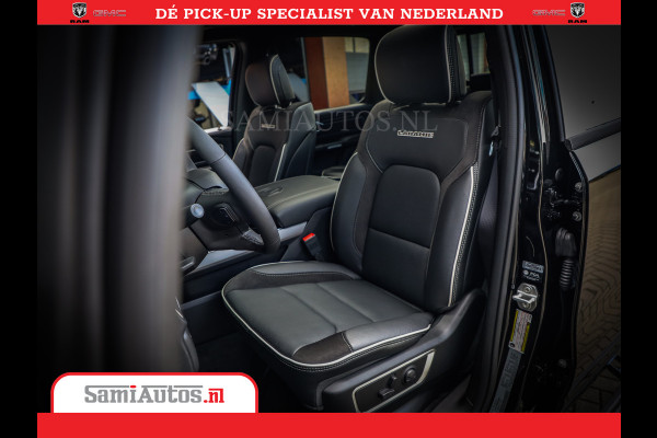 Dodge Ram 1500 Night Premium | Full Option | De Meest Luxe Pick-Up in zijn Klasse | Comfortabele Dubbele Cabine met Royale 5 Zitplaatsen | BPM vrij | Nu Leverbaar uit Voorraad | Voorraad Nr 2283 - 3326