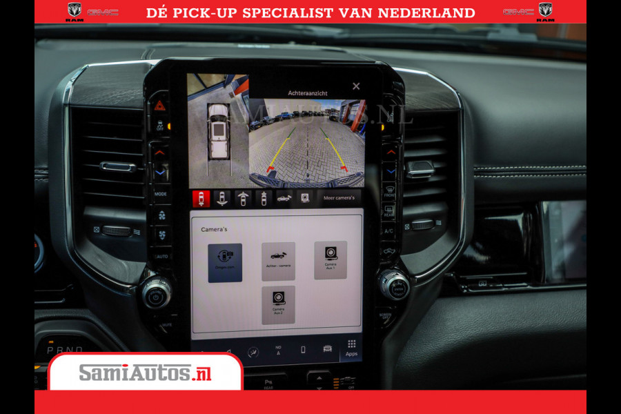 Dodge Ram 1500 Night Premium | Full Option | De Meest Luxe Pick-Up in zijn Klasse | Comfortabele Dubbele Cabine met Royale 5 Zitplaatsen | BPM vrij | Nu Leverbaar uit Voorraad | Voorraad Nr 2283 - 3326