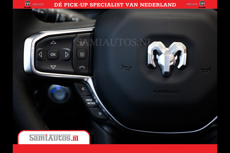 Dodge Ram 1500 Night Premium | Full Option | De Meest Luxe Pick-Up in zijn Klasse | Comfortabele Dubbele Cabine met Royale 5 Zitplaatsen | BPM vrij | Nu Leverbaar uit Voorraad | Voorraad Nr 2283 - 3326