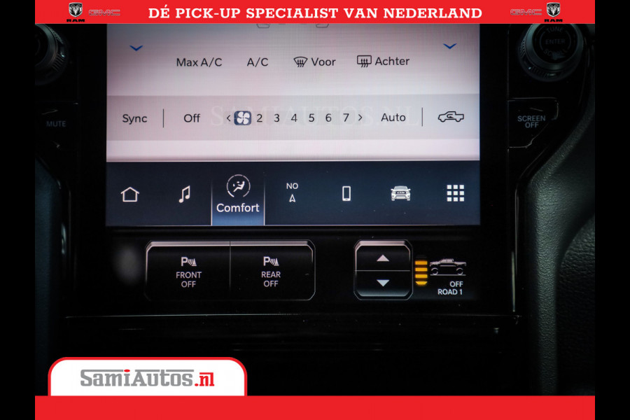 Dodge Ram 1500 Night Premium | Full Option | De Meest Luxe Pick-Up in zijn Klasse | Comfortabele Dubbele Cabine met Royale 5 Zitplaatsen | BPM vrij | Nu Leverbaar uit Voorraad | Voorraad Nr 2283 - 3326