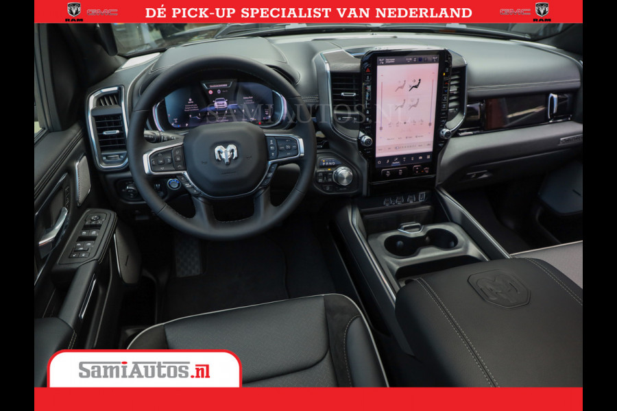 Dodge Ram 1500 Night Premium | Full Option | De Meest Luxe Pick-Up in zijn Klasse | Comfortabele Dubbele Cabine met Royale 5 Zitplaatsen | BPM vrij | Nu Leverbaar uit Voorraad | Voorraad Nr 2283 - 3326
