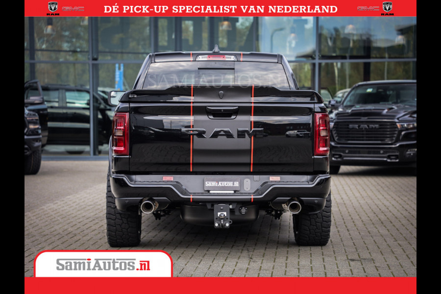 Dodge Ram 1500 Night Premium | Full Option | De Meest Luxe Pick-Up in zijn Klasse | Comfortabele Dubbele Cabine met Royale 5 Zitplaatsen | BPM vrij | Nu Leverbaar uit Voorraad | Voorraad Nr 2283 - 3326