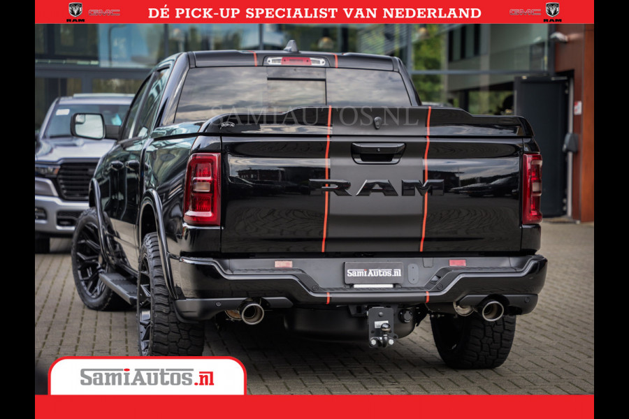 Dodge Ram 1500 Night Premium | Full Option | De Meest Luxe Pick-Up in zijn Klasse | Comfortabele Dubbele Cabine met Royale 5 Zitplaatsen | BPM vrij | Nu Leverbaar uit Voorraad | Voorraad Nr 2283 - 3326