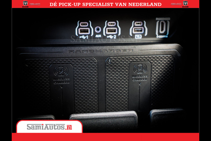Dodge Ram 1500 Night Premium | Full Option | De Meest Luxe Pick-Up in zijn Klasse | Comfortabele Dubbele Cabine met Royale 5 Zitplaatsen | BPM vrij | Nu Leverbaar uit Voorraad | Voorraad Nr 2283 - 3326