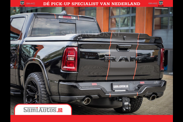 Dodge Ram 1500 Night Premium | Full Option | De Meest Luxe Pick-Up in zijn Klasse | Comfortabele Dubbele Cabine met Royale 5 Zitplaatsen | BPM vrij | Nu Leverbaar uit Voorraad | Voorraad Nr 2283 - 3326