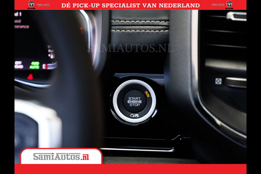 Dodge Ram 1500 Night Premium | Full Option | De Meest Luxe Pick-Up in zijn Klasse | Comfortabele Dubbele Cabine met Royale 5 Zitplaatsen | BPM vrij | Nu Leverbaar uit Voorraad | Voorraad Nr 2283 - 3326