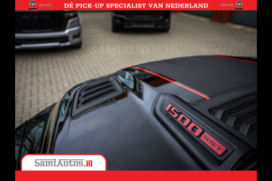 Dodge Ram 1500 Night Premium | Full Option | De Meest Luxe Pick-Up in zijn Klasse | Comfortabele Dubbele Cabine met Royale 5 Zitplaatsen | BPM vrij | Nu Leverbaar uit Voorraad | Voorraad Nr 2283 - 3326