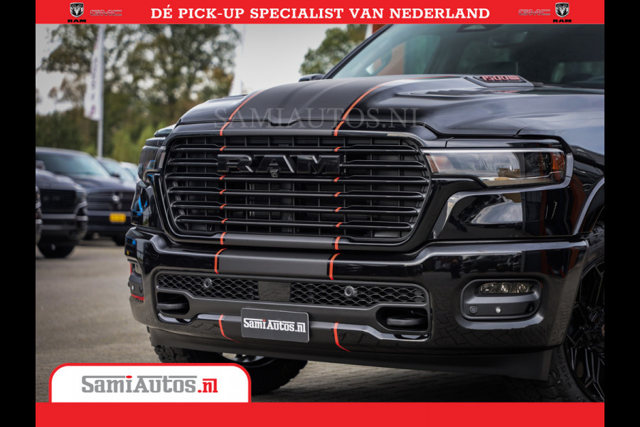Dodge Ram 1500 Night Premium | Full Option | De Meest Luxe Pick-Up in zijn Klasse | Comfortabele Dubbele Cabine met Royale 5 Zitplaatsen | BPM vrij | Nu Leverbaar uit Voorraad | Voorraad Nr 2283 - 3326