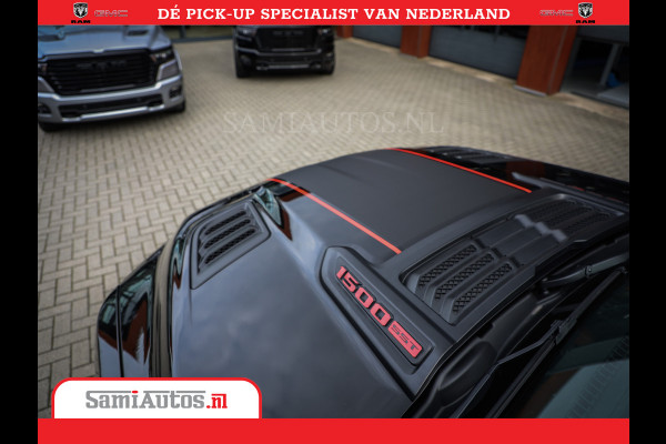 Dodge Ram 1500 Night Premium | Full Option | De Meest Luxe Pick-Up in zijn Klasse | Comfortabele Dubbele Cabine met Royale 5 Zitplaatsen | BPM vrij | Nu Leverbaar uit Voorraad | Voorraad Nr 2283 - 3326