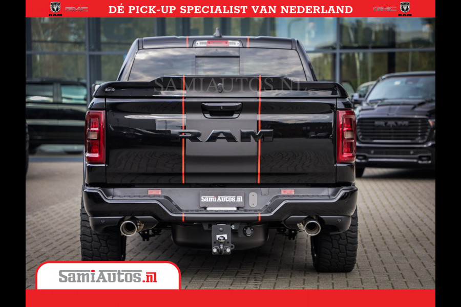 Dodge Ram 1500 Night Premium | Full Option | De Meest Luxe Pick-Up in zijn Klasse | Comfortabele Dubbele Cabine met Royale 5 Zitplaatsen | BPM vrij | Nu Leverbaar uit Voorraad | Voorraad Nr 2283 - 3326