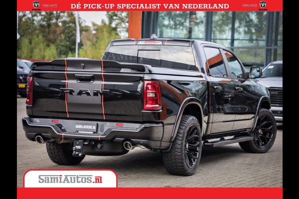 Dodge Ram 1500 Night Premium | Full Option | De Meest Luxe Pick-Up in zijn Klasse | Comfortabele Dubbele Cabine met Royale 5 Zitplaatsen | BPM vrij | Nu Leverbaar uit Voorraad | Voorraad Nr 2283 - 3326