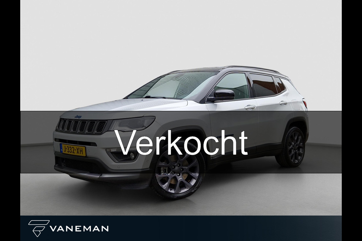 Jeep Compass 4xe 240 Plug-in Hybrid Electric S | Dodehoek | Trekhaak | Leder | Cruise | Stoelverwarming | Navi | Jeep Compass 4xe 240 Plug-in Hybrid Electric S | Dodehoek | Trekhaak | Leder | Cruise | Stoelverwarming | Navi |
