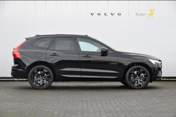 Volvo XC60 T6 350PK Automaat AWD Plus Black Edition 46 KM!/ Trekhaak / Adaptieve cruise control / Panoramadak / Apple carplay / Parkeersensoren met 360 camera / Elektrische achterklep / Elektrische stoelen met geheugen / Stoel en stuurwielverwarming / 21” velgen
